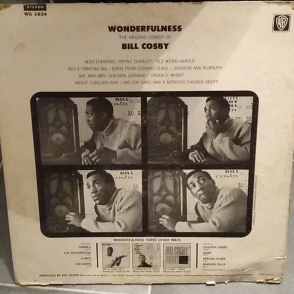 Warner Brothers, Bill Cosby, wonderfulness record album - Picture 2 of 4